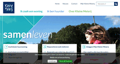 Desktop Screenshot of kleinemeierij.nl
